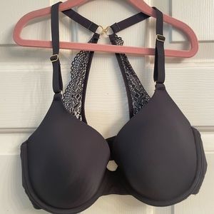 Lively black lace bra